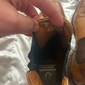 Allen Edmonds Tan Leather Boots